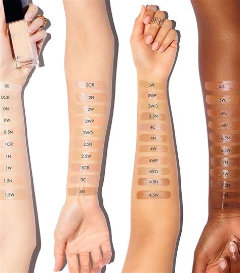 dior forever skin glow alcohol|Dior forever foundation color chart.